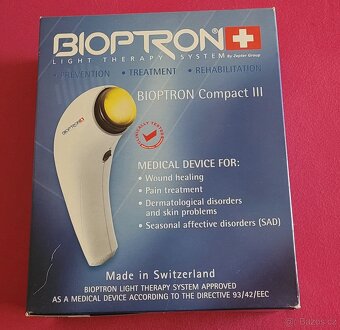 Prodám Biolampu Bioptron Compact+Set 7 barevných filtrů - 4
