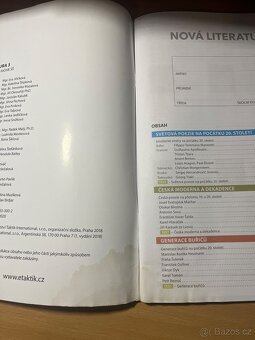 Český jazyk a literatura taktik - 4