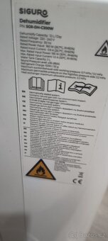 Odvlhčovač vzduchu Siguro DH-C30 - 4