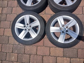 ALU kola,sada, originál Škoda ROCK,215/45 R16,5x100,TOP - 4