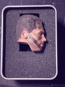 Predator 3x hlava Dutche na figurku 1/6 - A.Schwarzenegger - 4