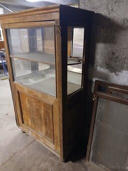 starožitná skříň skleník - 4