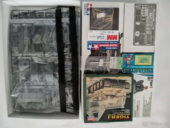 Tank TIGER I - obě verze + lepty 1:35 - 4