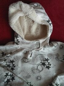 TEPLÁ MIKINA S KOŽÍŠKEM, H&M, VEL.164 - 4
