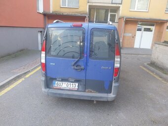 Prodám fiat doublo 1.9 jtd 74 kw rv 2003 - 4