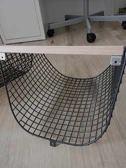 2 ks nocni stolek / policka Ikea Svenshult - 4