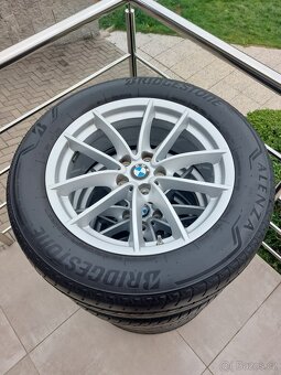 Originální ALU kola na BMW X3 225/60/ R18 104W - 4