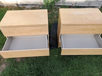 2x ikea komoda Malm bříza 3 zásuvky - 4
