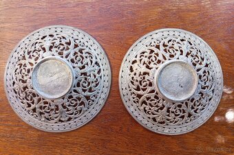 Ozdobné cínové talíře - 4
