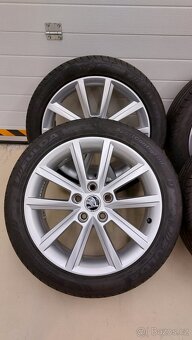 Alu kola 5x112 r17 Teron origo. škoda Octavia III - 4