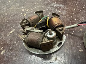 Predám zapalovaní rotor + stator ČZ 125c 150c zachovalé - 4