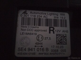 Světlo Matrix prave  Octavia 4 - 4