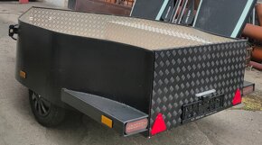 Obojživelný přívěsný vozík, nebržděný do 750 Kg - 4