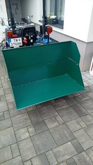 Transportní box manuálne sklápateľný za malotraktor - 4