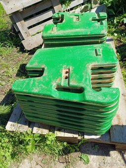Závaží John Deere, tašky, kanystry 50kg - 4