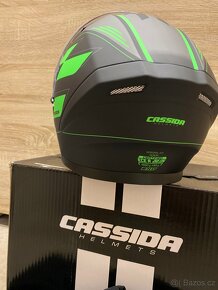 Helma na motorku zn. Cassida Integral 3.0 RoxoR, vel. XL - 4
