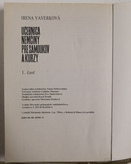 Der, die, das Učebnica nemčiny pre samoukov a kurzy 1,2 časť - 4