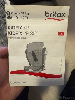 Autosedačka Britax Kidfix XP 15 - 36kg - 4