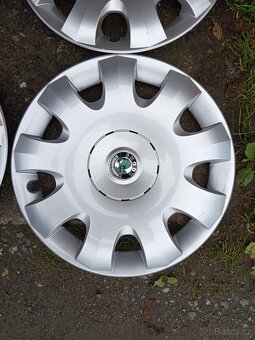 Kryty kol Škoda 15" originály - 4