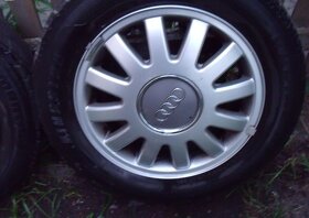 Originál AUDI ALU 15" na letních pneu - 4