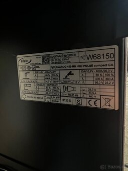 Svářečka Co2 Svarog 420 HD H2O pulse compact CA - 4