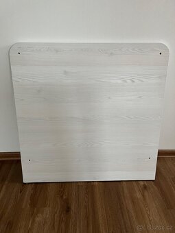 Dětská postýlka - pinie bílá - 4