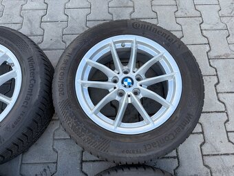 4x al kola 5x112 16 + pneu zimní 205/60 R16 - 4