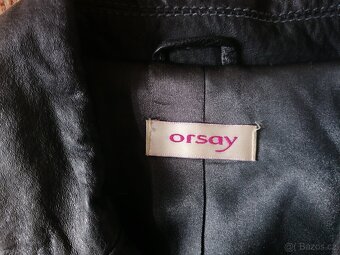 Dámský kožený kabát zn. Orsay - 4