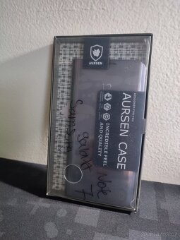 Průhledný zavírací kryt pro Samsung Galaxy Note 7 - 4