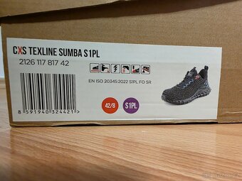 Pracovní obuv CXS TEXLINE SUMBA S1PL vel.42 - 4