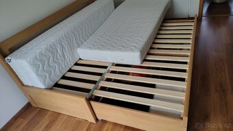 ROZKLÁDACÍ POSTEL TINA TANDEM s úložným prostorem - 4