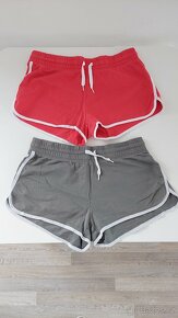 2x bavlněné triko a 2x kraťasy H&M, věk cca 14 let - 4