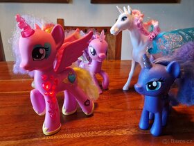 My Little Pony Luna+ Cadance+Twilight+bílý kůň - 4