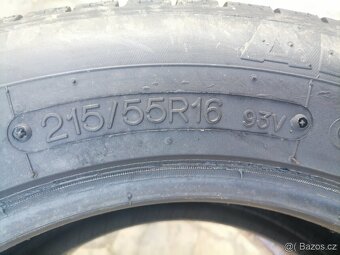 215/55/16 zimni pneu CONTINENTAL 215/55 R16 XL 97 - 4