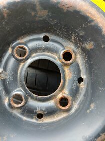 5x108 R16 a 4x100 R14 Rezerva Dojezdové kolo - 4
