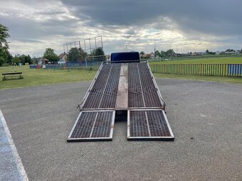 ✅Masivní bržděný sklopný přívěs - podvalník 2700 kg - 4