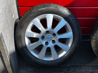 Original ALU kola Borbet 16" 7J ET40 zimní pneu 205/55/R16 - 4