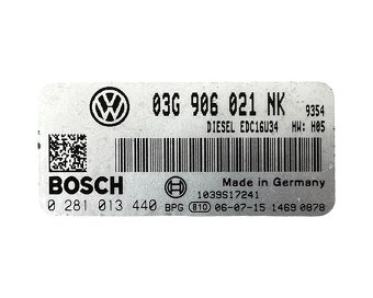 Řídící jednotka motoru 03G906021NK BMP VW Passat B6 2007 - 4