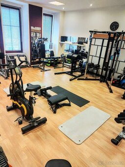 Posilovací přístroje a fitness vybavení soukromého studia - 4