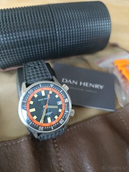 Hodinky limitovaná edice DAN HENRY / 1970 Automatic diver - 4