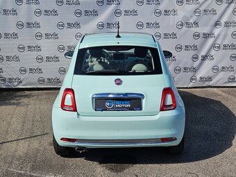 PRODÁNO - Fiat 500 Lounge 1.2 51kW Facelift PANO KLIMA - 4
