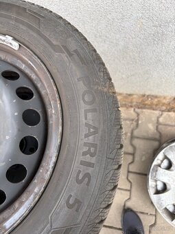 Plech disky 5x112 včetně zimních pneu 195/65R15 - 4