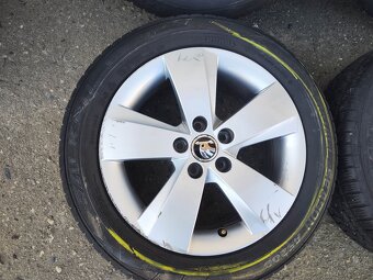 15"celoroční alu sada Mato 5x100 origo Rapid Fabia 3 Polo - 4