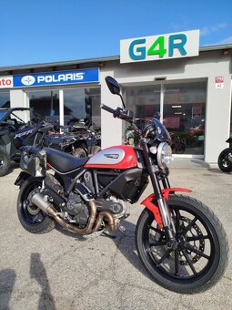 Ducati Scrambler Icon, DESMO, LAĎÁK, KRÁSNÝ STAV - 4