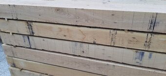 Dubové pražce a hranoly nové, vysušené I. tř. 15x26x400 cm - 4