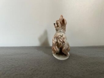 Porcelánová soška psa ROSENTHAL. - 4