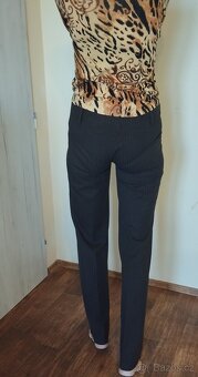 Pěkné dámské kalhoty vel. 42 pro vysokou postavu.Pánské rifl - 4
