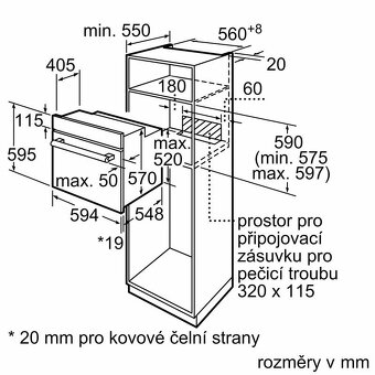 Trouba Bosch Serie 2 HBF133BR0 černá/nerez - 4