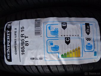 Letní pneu Semperit 165/65 r15 nové - 4