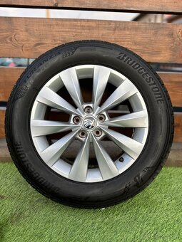 Alu kola 5x100 r16 s letnim pneu (kanava) - 4